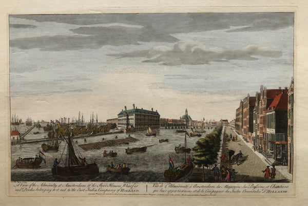 View of the Admiralty at Amsterdam