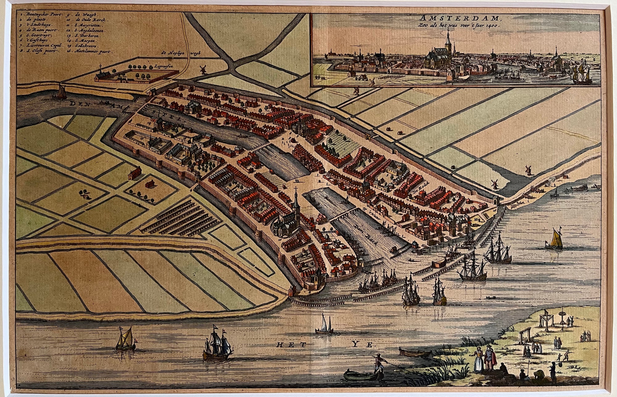 Amsterdam rond 1400
