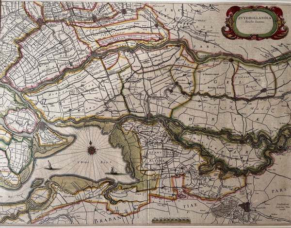 Map of South of Holland