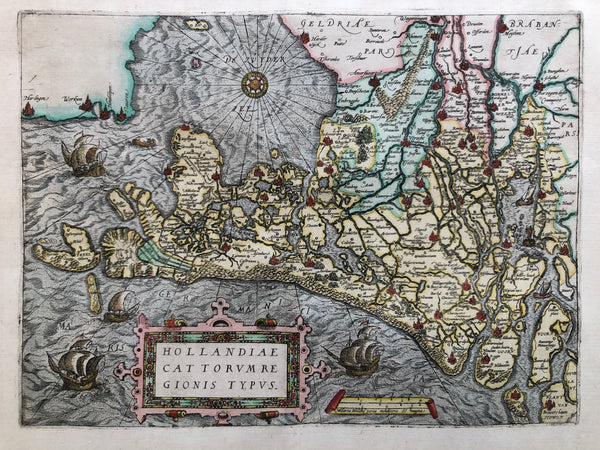 Holland 16th century Map
