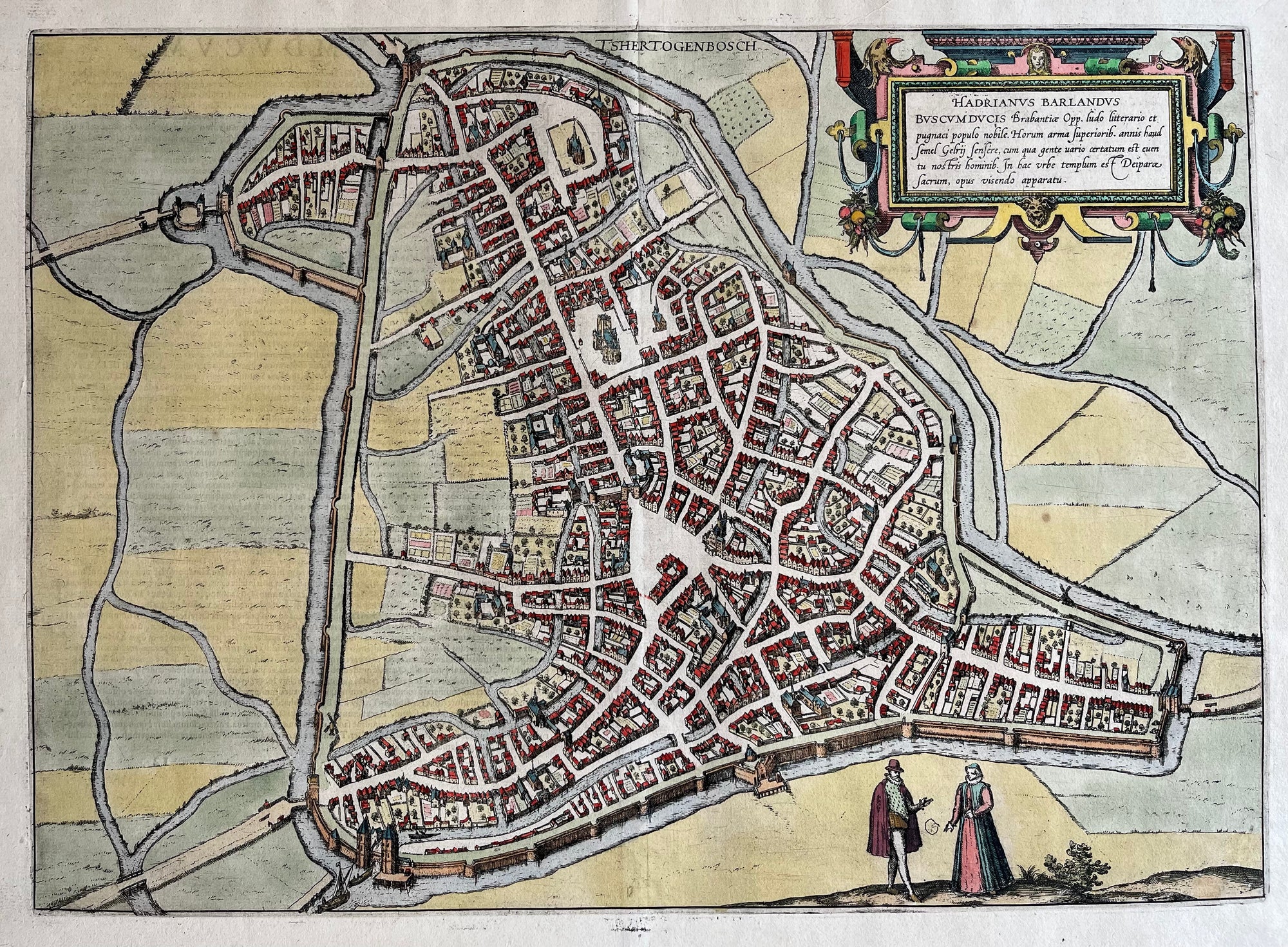 Kaart van 's-Hertogenbosch